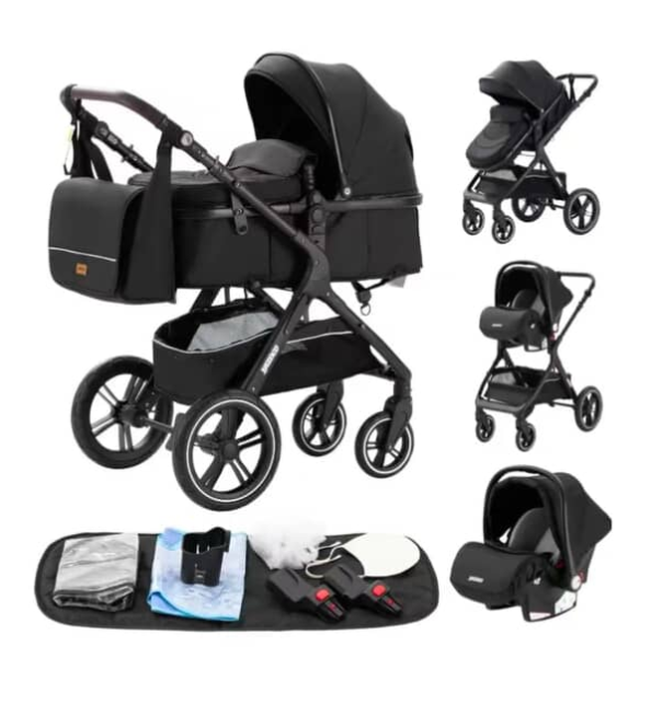 Set karrocë dhe maksikozë Lëkurë