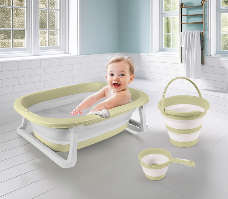 Vaskë Paluese për Bebe me Kofë dhe Taz Palues