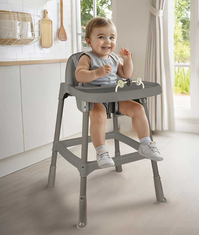 Karrige Ushqimi Plastike për Bebe