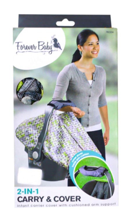 Mbulesë & Mbajtëse 2-në-1 për Karrocë