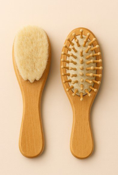 Set Furçash Druri për Flokët e Bebes