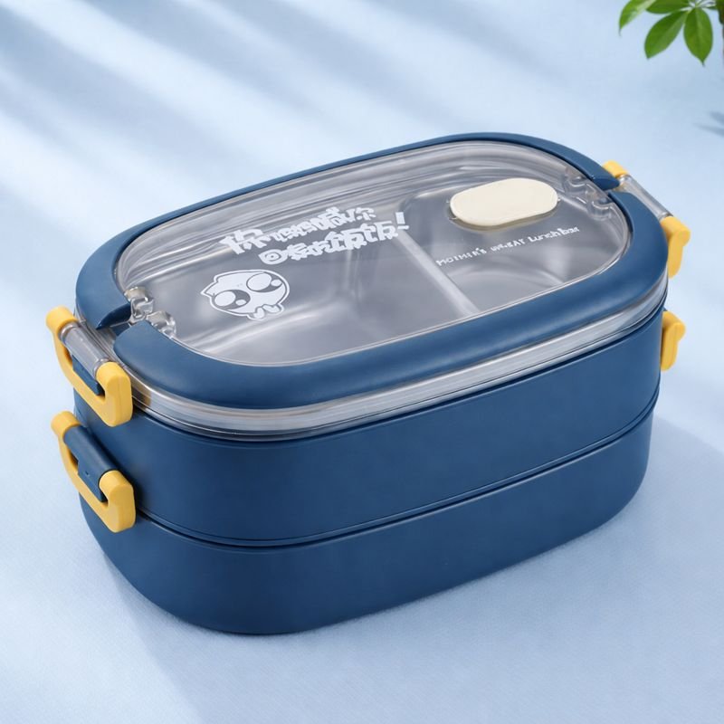 Lunch Box Dy-Katëshe për Fëmijë – Praktike dhe Argëtuese