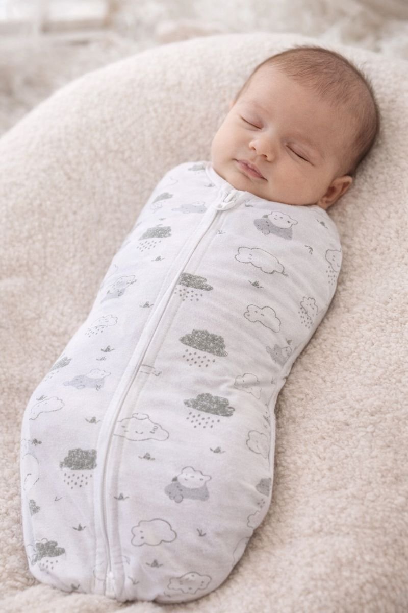 Mbështjellëse Premium për të Porsalindur 2-ne-1 (0–3 muaj)