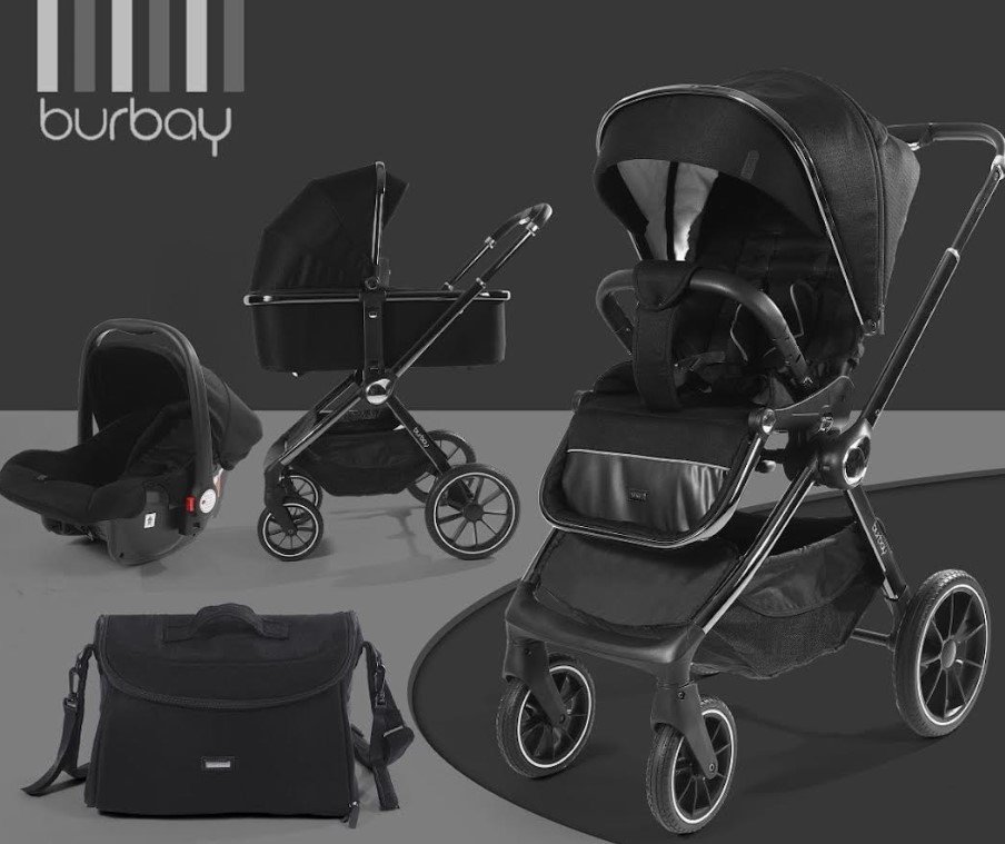 Set Karroce Bebesh 3-në-1 Burbay