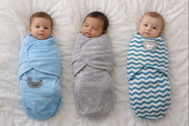 SwaddleMe Original Swaddle – Set me 3 Copë