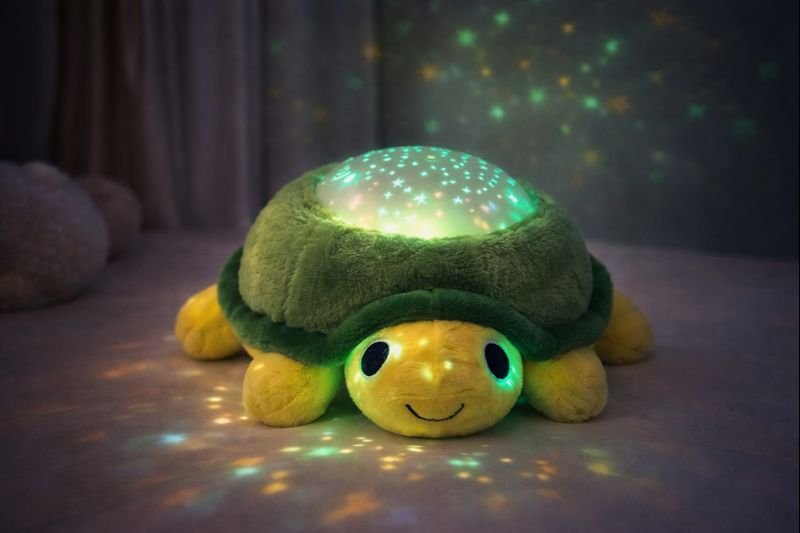 Breshkë Muzikore me Projektor Yjesh – Dritë Nate Qetësuese për Bebe