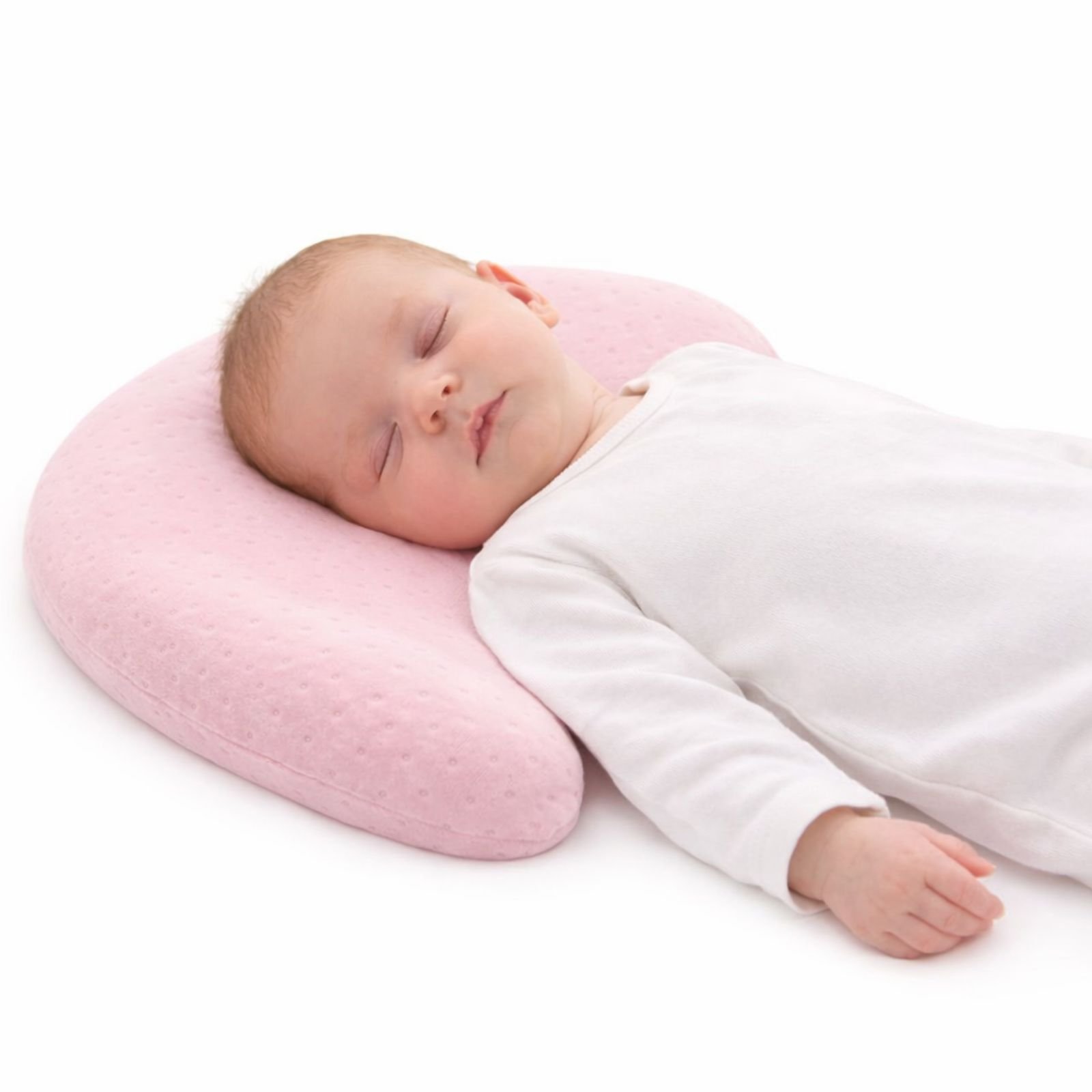 Jastëk Ortopedik për Bebë – Mbështetje e Butë për Kokën e Foshnjës