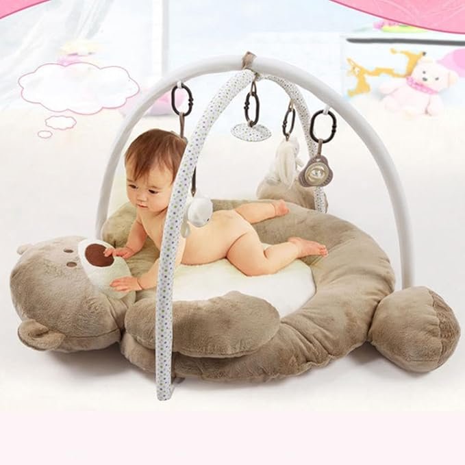 Tapet lodër për bebe me hark dhe lodra varëse (Play Gym)