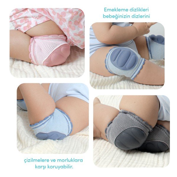 Mbrojtëse për Gjunjët e Bebes – Baby Crawling Knee Pads