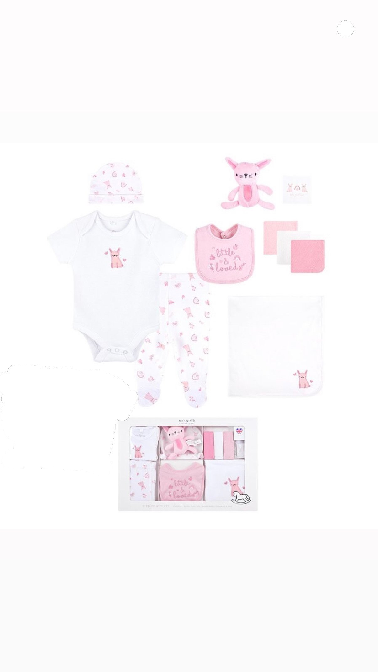 Set dhurate per bebe - 9 Pjese