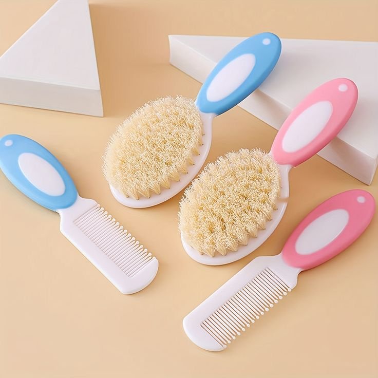 Set furçë dhe krehër për bebe (Baby Brush & Comb Set)