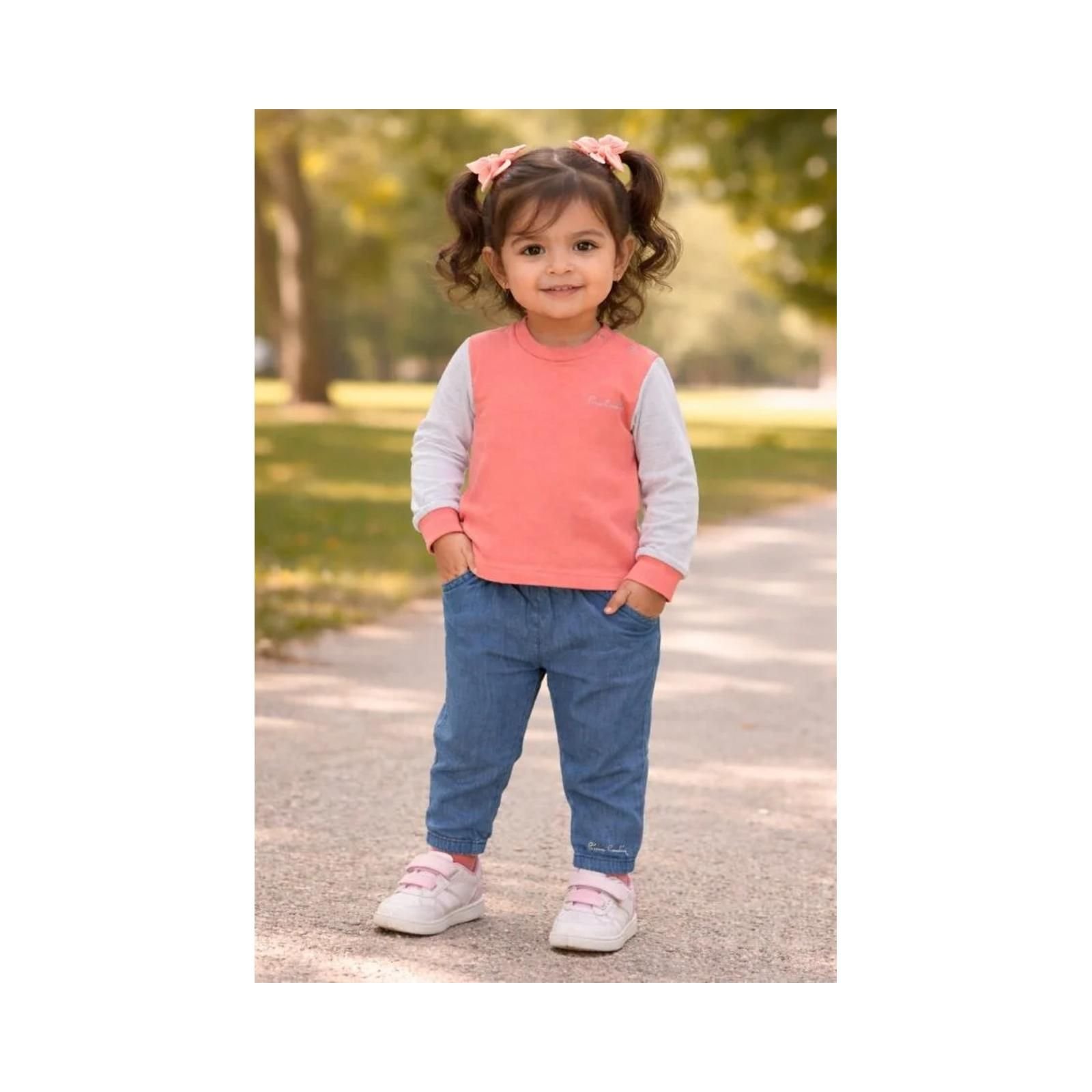 Set për vajza Pierre Cardin – bluzë + pantallona (stil casual)