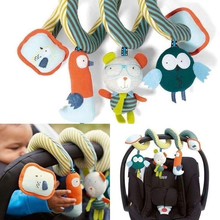 Lodër spirale për krevat / karrocë bebeje