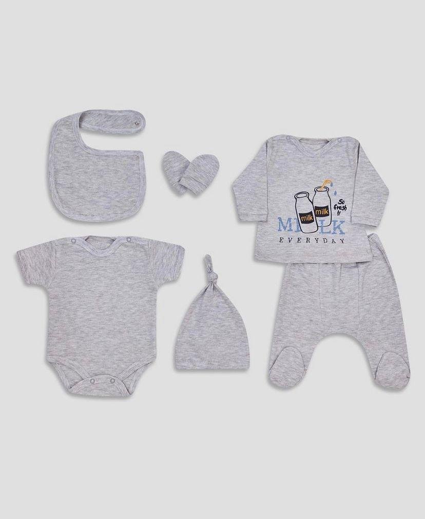 Set për bebe 4 pjesë – komod & perfekt për ditët e para