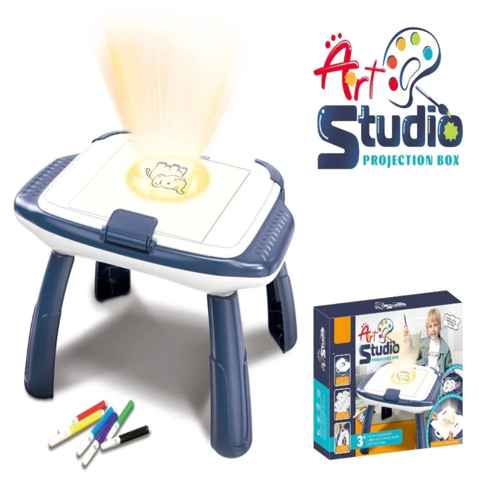 Art Studio – Projection Box për Fëmijë