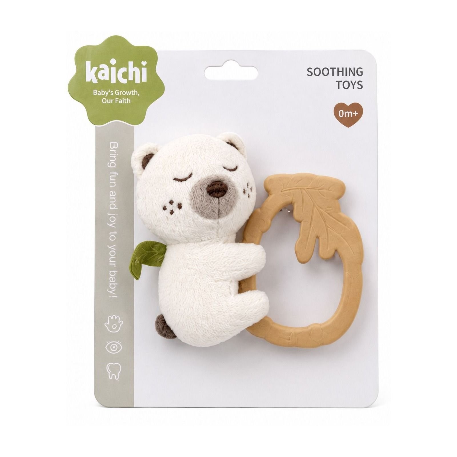 Lodër Dhëmbësh për Bebë – Teether i Butë me Ariush Qetësues